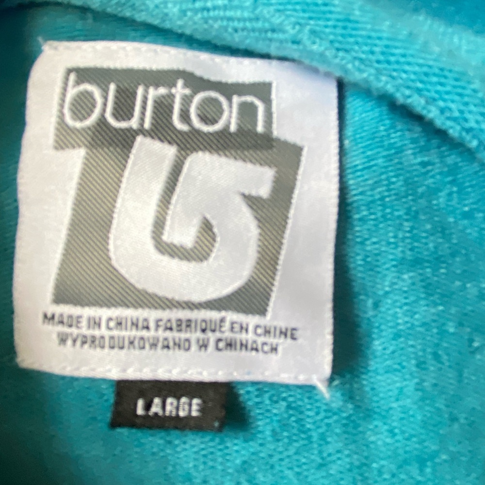 Burton Womens Short Sleeve Hooded Athleisure Hooded Sweatshirt - Sz-L - Picture 9 of 15